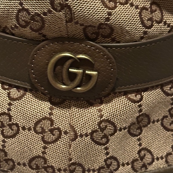 Gucci Tan GG Pattern Bucket Hat - Picture 2 of 10